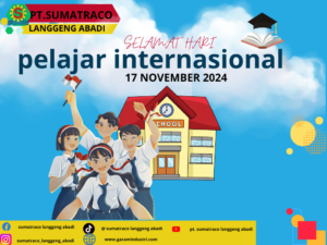 PT Sumatraco Langgeng Abadi Rayakan Hari Pelajar Internasional: Bukti Nyata Peduli Pendidikan