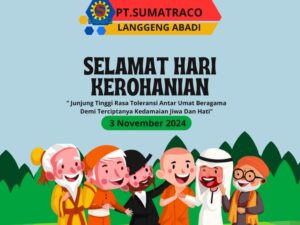 PT Sumatraco Langgeng Abadi Sambut Hari Kerohanian dengan Damai