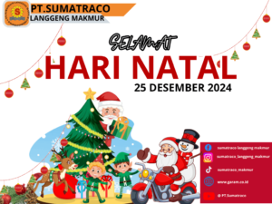 PT Sumatraco Langgeng Makmur Sampaikan Selamat Natal kepada Karyawan yang Merayakan