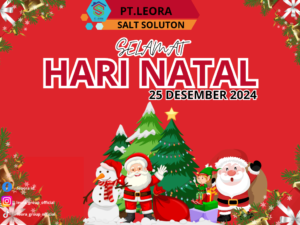 Merayakan Semangat Natal, PT Leora Salt Solution Kirimkan Ucapan Selamat kepada Semua Pihak
