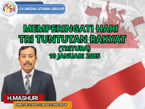 CV. Media Utama Group Bersama Masyarakat Rayakan Hari Tritura dengan Program Edukasi Sejarah