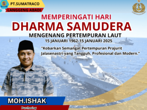 PT. Sumatraco Langgeng Abadi Berpartisipasi dalam Peringatan Hari Dharma Samudera