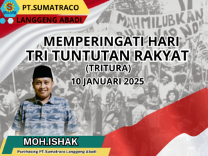 PT Sumatraco Langgeng Abadi: Menjaga Semangat Tritura untuk Kemajuan Bersama