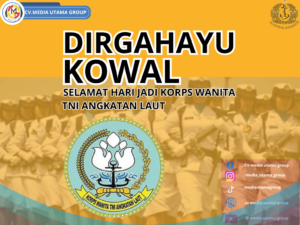 Semangat Kepahlawanan Wanita TNI AL, CV. Media Utama Group Ucapkan Selamat Hari Jadi ke-62
