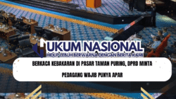 Berkaca Kebakaran di Pasar Taman Puring, DPRD Minta Pedagang Wajib Punya APAR