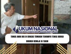 Tangis Anak Kos di Ciracas Temukan Temannya Tewas Diduga Dibunuh Remaja 16 Tahun