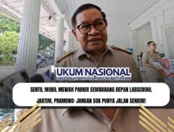Sentil Mobil Mewah Parkir Sembarang Depan Labschool Jaktim, Pramono: Jangan Sok Punya Jalan Sendiri!