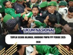 Terpilih Secara Aklamasi, Mardiono Pimpin PPP Periode 2025-2030