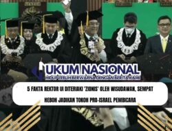 5 Fakta Rektor UI Diteriaki ‘Zionis’ oleh Wisudawan, Sempat Heboh Jadikan Tokoh Pro-Israel Pembicara