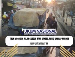 Truk Mogok di Jalan Ciledug Raya Jaksel, Polisi Ungkap Kondisi Lalu Lintas Saat Ini