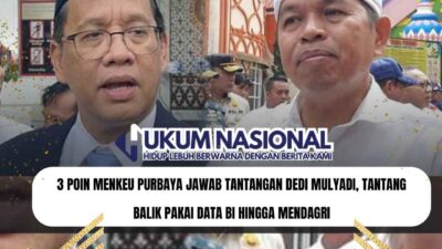 3 Poin Menkeu Purbaya Jawab Tantangan Dedi Mulyadi, Tantang Balik Pakai Data BI hingga Mendagri