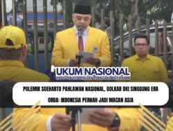Polemik Soeharto Pahlawan Nasional, Golkar DKI Singgung Era Orba: Indonesia Pernah Jadi Macan Asia