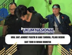 Viral saat Jambret Pasutri di Gang Tambora, Pelaku Diciduk saat Tidur di Rumah Orangtua