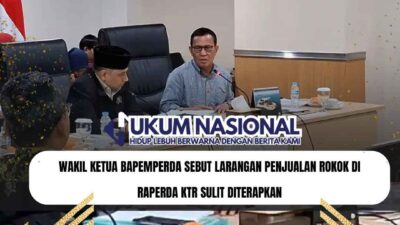 Wakil Ketua Bapemperda Sebut Larangan Penjualan Rokok di Raperda KTR Sulit Diterapkan