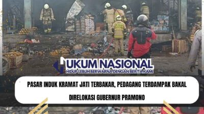 Pasar Induk Kramat Jati Terbakar, Pedagang Terdampak Bakal Direlokasi Gubernur Pramono