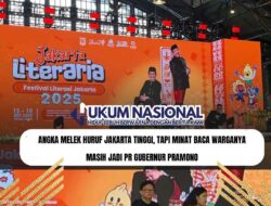 Angka Melek Huruf Jakarta Tinggi, Tapi Minat Baca Warganya Masih Jadi PR Gubernur Pramono