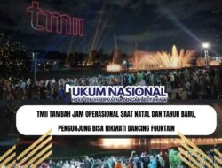 TMII Tambah Jam Operasional saat Natal dan Tahun Baru, Pengunjung Bisa Nikmati Dancing Fountain