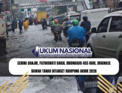 Sering Banjir, Fatmawati Bakal Dibongkar 455 Hari, Drainase Bawah Tanah Ditarget Rampung Akhir 2026