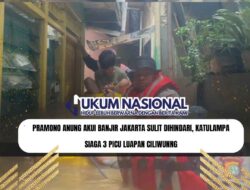 Pramono Anung Akui Banjir Jakarta Sulit Dihindari, Katulampa Siaga 3 Picu Luapan Ciliwunng