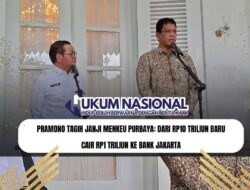 Pramono Tagih Janji Menkeu Purbaya: Dari Rp10 Triliun Baru Cair Rp1 Triliun ke Bank Jakarta