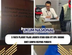 5 Fakta Pejabat Pajak Jakarta Utara Kena OTT KPK: Barang Bukti Sampai Respons Purbaya