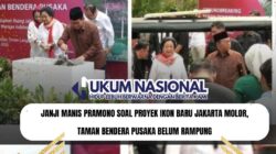 Janji Manis Pramono Soal Proyek Ikon Baru Jakarta Molor, Taman Bendera Pusaka Belum Rampung