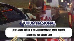 Kecelakaan Hari Ini di Tol JORR Fatmawati, Mobil Ringsek Tabrak Bus, Ada Korban Luka