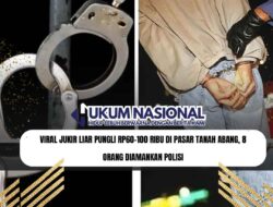 Viral Jukir Liar Pungli Rp60-100 Ribu di Pasar Tanah Abang, 8 Orang Diamankan Polisi