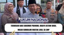 Terobosan Baru Gubernur Pramono, Budaya Betawi Bakal Masuk Kurikulum Muatan Lokal SD-SMP