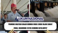 Pramono Ingatkan Banjir Kiriman Imbas Curah Hujan Sangat Tinggi, Bagaimana Status Bendung Katulampa?