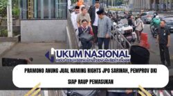 Pramono Anung Jual Naming Rights JPO Sarinah, Pemprov DKI Siap Raup Pemasukan