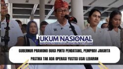 Gubernur Pramono Buka Pintu Pendatang, Pemprov Jakarta Pastika Tak Ada Operasi Yustisi usai Lebaran