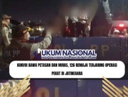 Konvoi Bawa Petasan dan Miras, 126 Remaja Terjaring Operasi Pekat di Jatinegara