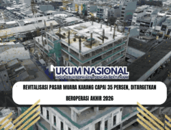 Revitalisasi Pasar Muara Karang Capai 35 Persen, Ditargetkan Beroperasi Akhir 2026