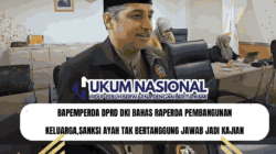 Bapemperda DPRD DKI Bahas Raperda Pembangunan Keluarga,Sanksi Ayah Tak Bertanggung Jawab Jadi Kajian
