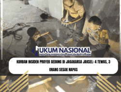 Korban Insiden Proyek Gedung di Jagakarsa Jaksel: 4 Tewas, 3 Orang Sesak Napas