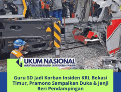 Guru SD Jadi Korban Insiden KRL Bekasi Timur, Pramono Sampaikan Duka & Janji Beri Pendampingan