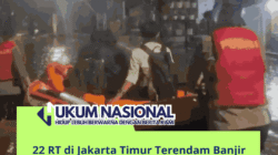 22 RT di Jakarta Timur Terendam Banjir Kali Ciliwung, Ketinggian Air Capai 1,9 Meter