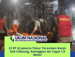 22 RT di Jakarta Timur Terendam Banjir Kali Ciliwung, Ketinggian Air Capai 1,9 Meter