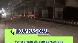 Penerangan di Jalan Laksamana Malhayati Padam, Ternyata Komponen Panel Dicuri