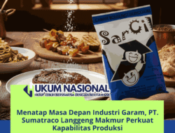 Menatap Masa Depan Industri Garam, PT. Sumatraco Langgeng Makmur Perkuat Kapabilitas Produksi