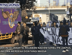 Demo Hari Ini di Jakarta: Relawan Nadiem Serbu PN Jakpus, DPR hingga Medan Merdeka Didatangi Massa