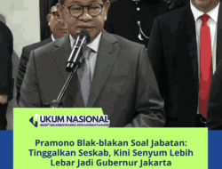 Pramono Blak-blakan Soal Jabatan: Tinggalkan Seskab, Kini Senyum Lebih Lebar Jadi Gubernur Jakarta