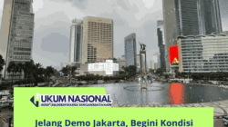 Jelang Demo Jakarta, Begini Kondisi Bundaran HI Senin Siang