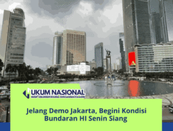 Jelang Demo Jakarta, Begini Kondisi Bundaran HI Senin Siang