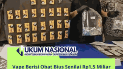 Vape Berisi Obat Bius Senilai Rp1,5 Miliar Dibongkar di Jakut, Berawal dari Kecurigaan Klub Malam