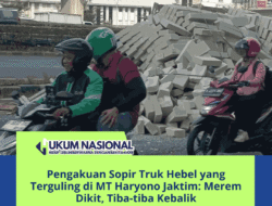 Pengakuan Sopir Truk Hebel yang Terguling di MT Haryono Jaktim: Merem Dikit, Tiba-tiba Kebalik