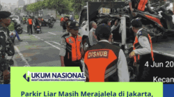 Parkir Liar Masih Merajalela di Jakarta, 258 Kendaraan Ditindak Dishub Dalam Sehari