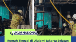 Rumah Tinggal di Ulujami Jakarta Selatan Terbakar, Diduga Akibat Korsleting Listrik