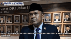 DPRD DKI Minta RT/RW Jadi Garda Terdepan Cegah Penyalahgunaan Narkoba